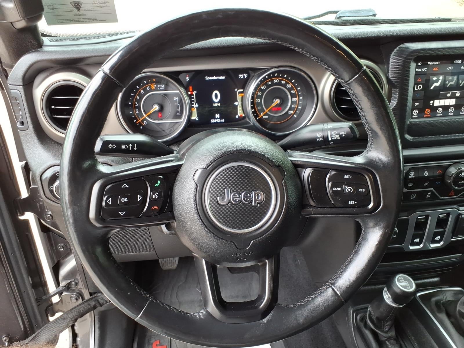 2019 Jeep Wrangler Sport S