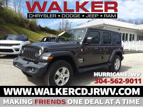 2020 Jeep Wrangler Unlimited Sport S in Hurricane, WV - Walker Automotive Group