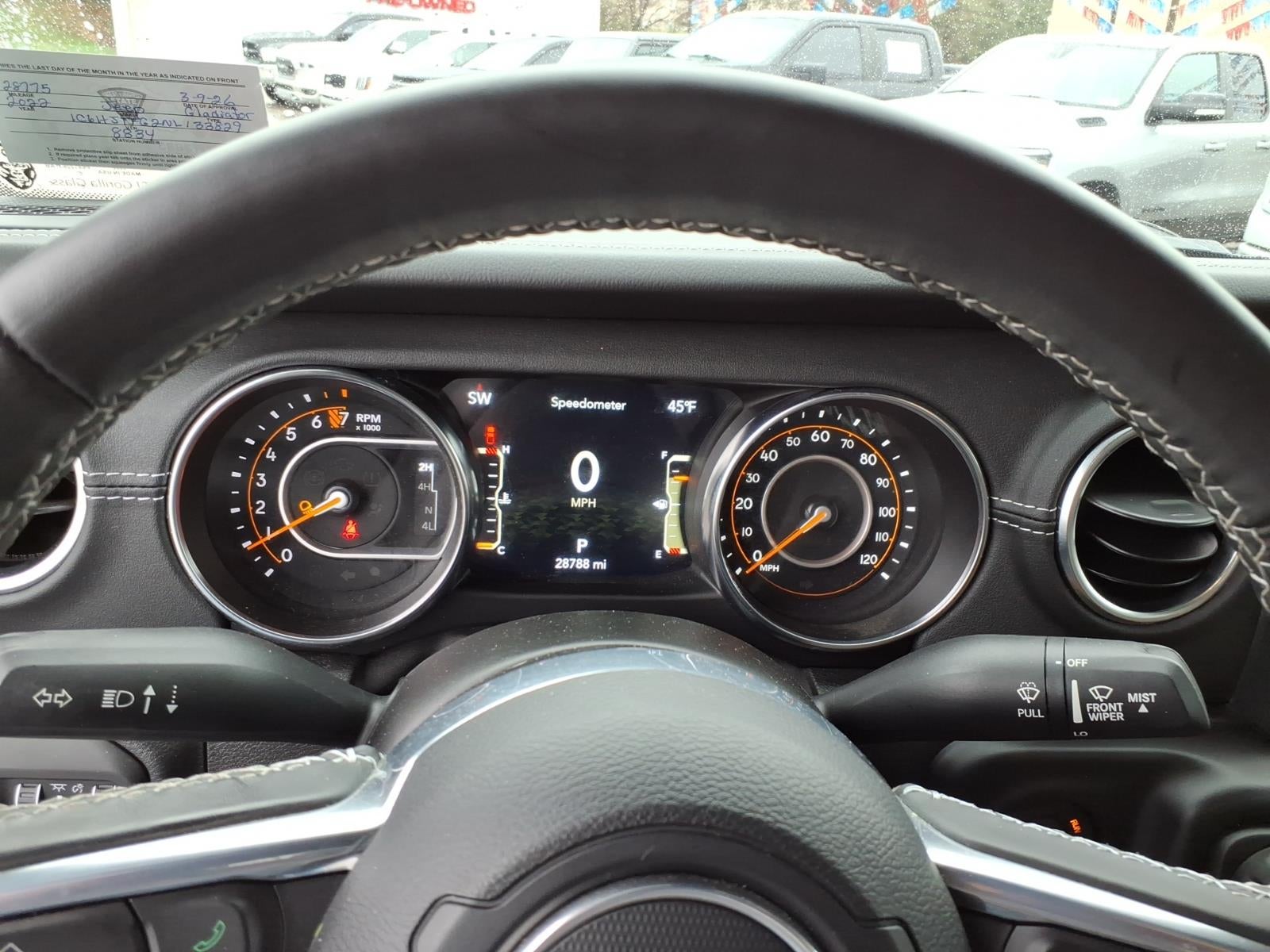 2022 Jeep Gladiator Overland