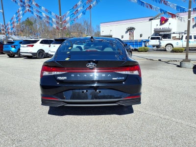 2023 Hyundai ELANTRA Hybrid Blue